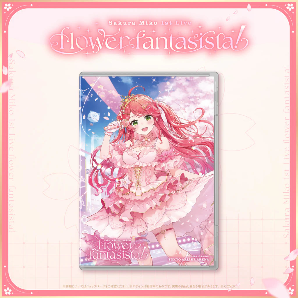 「預訂」hololive さくらみこ(Sakura Miko) 1st Live “flower fantasista!” Blu-ray