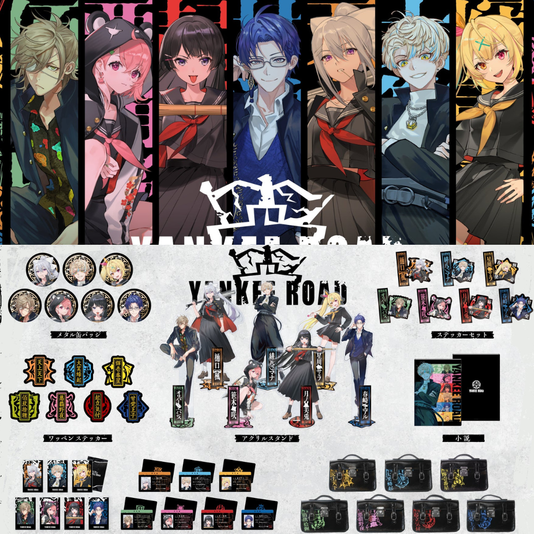 「現貨」Nijisanji 【YANKEE ROAD】- 隨機拍立得風相卡