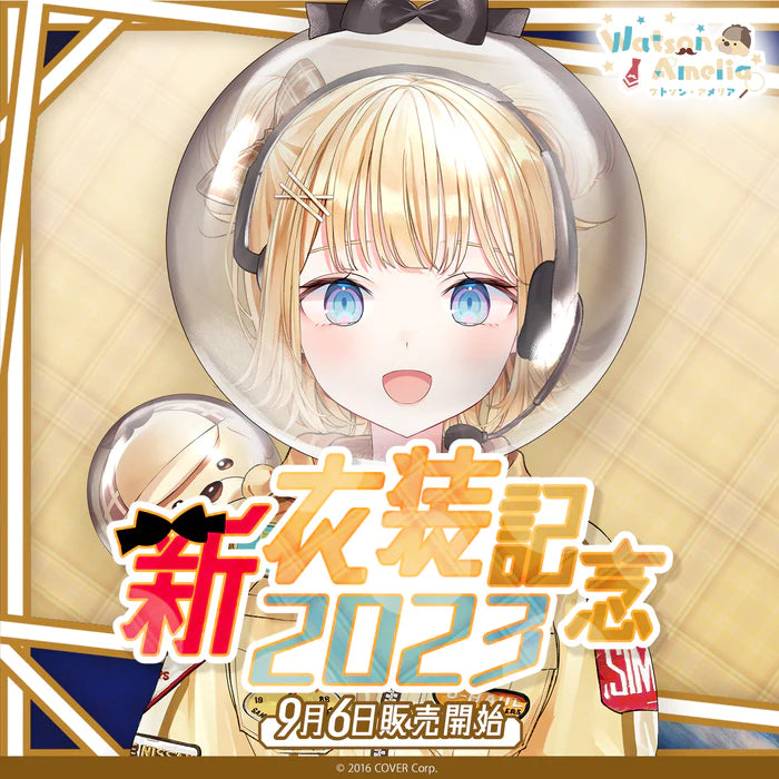 「現貨」Hololive ワトソン・アメリア (Watson Amelia) 新衣装記念2023