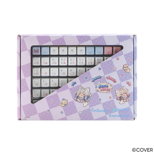 「預訂」Ducky x hololive En Fuwamoco Limited Edition - Mousepad / Keycap set