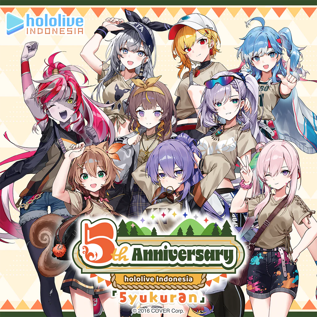「預訂」hololive Indonesia 5周年記念「5yukuran」