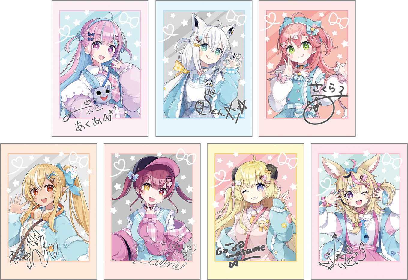 「現貨」 Hololive X Lawson 商品 - Q版亞克力立牌 / 拍立得風相卡