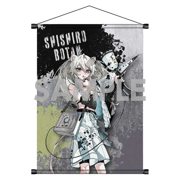 「現貨」 Hololive x Aeon Black Friday限定 獅白ぼたん(Shishiro Botan) B2 Tapestry