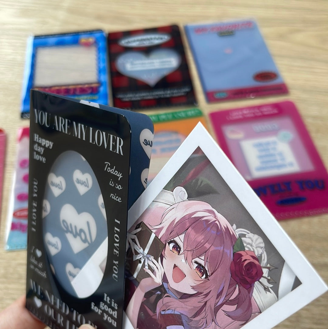 「現貨」pop style cheki 卡夾 8pcs 尺寸: 6x9cm