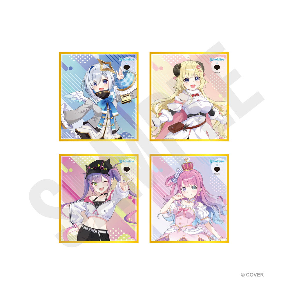 現貨 ホロライブ SHIBUYA TSUTAYA 色紙
