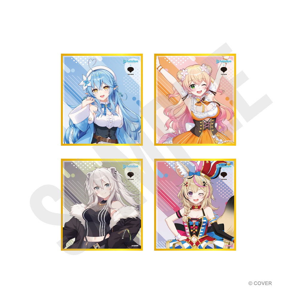 現貨 ホロライブ SHIBUYA TSUTAYA 色紙