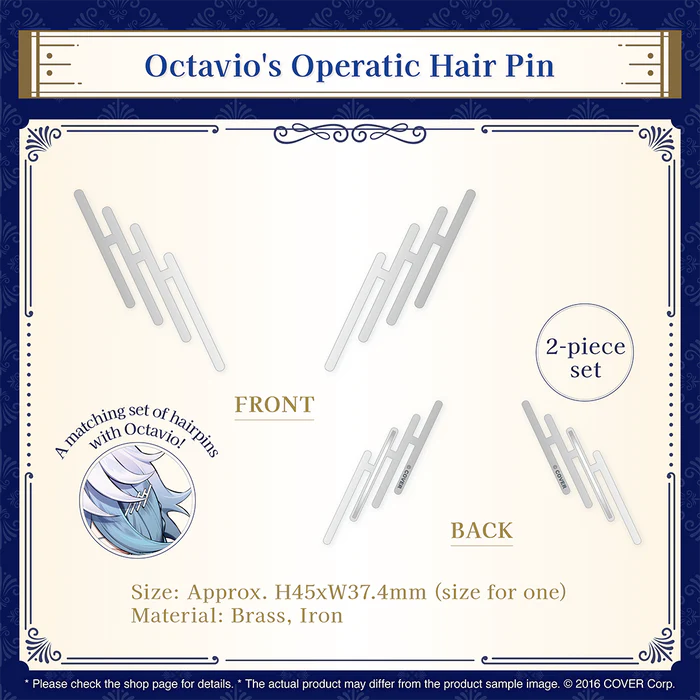 「現貨」HOLOSTARS オクタビオ(Octavio) 誕生日記念2024