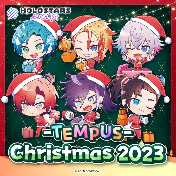 「現貨」 Holostars English -TEMPUS- Christmas 2023 - 襟章