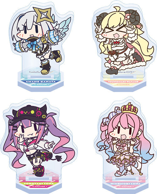 「現貨」hololive City 受注周邊商品 - 迷你亞克力支架Set