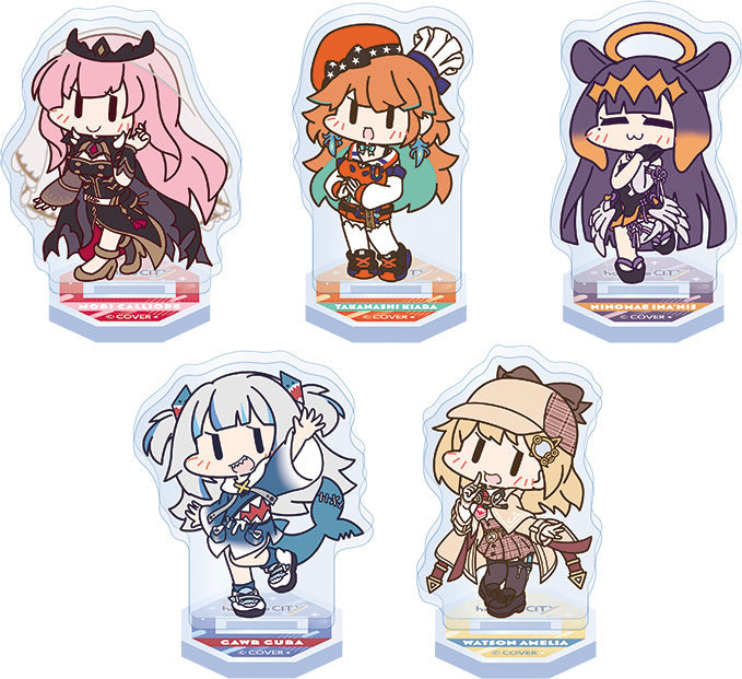 「現貨」hololive City 受注周邊商品 - 迷你亞克力支架Set