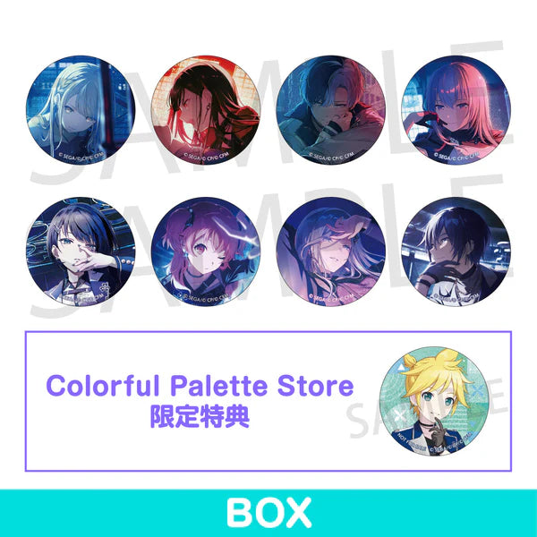 「預訂」世界計畫 繽紛舞台! feat.初音未來 徽章 グリッター缶バッジ イベントイラストコレクション vol.43~44