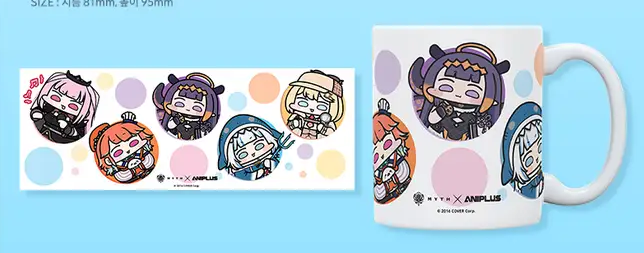「現貨」【holoMyth X ANIPLUS 聯名咖啡廳】- holoMyth馬克杯