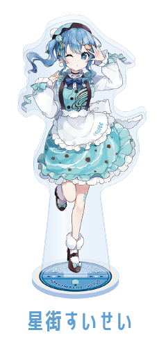 「現貨」 hololive×FamilyMart 蛋糕裙ver. 立牌