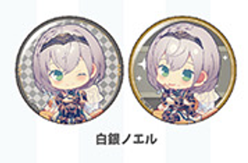 「現貨」HoloLive x Pasela Collaboration Cafe 白銀諾艾爾 白銀ノエル Q版襟