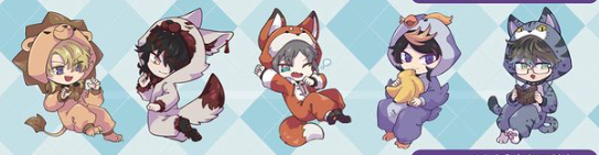 「RG現貨」Nijisanji Luxiem 動物ver. 貼紙