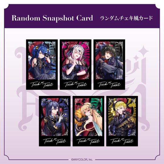 「現貨」 Nijisanji 【萬聖節 2022】cheki