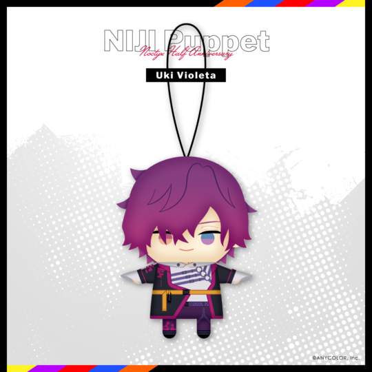 「現貨」Nijisanji 【Noctyx Half Anniversary】 掛飾公仔(指娃)