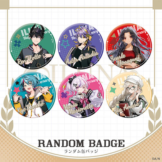 「現貨」 Nijisanji 【ILUNA Half Anniversary】襟章