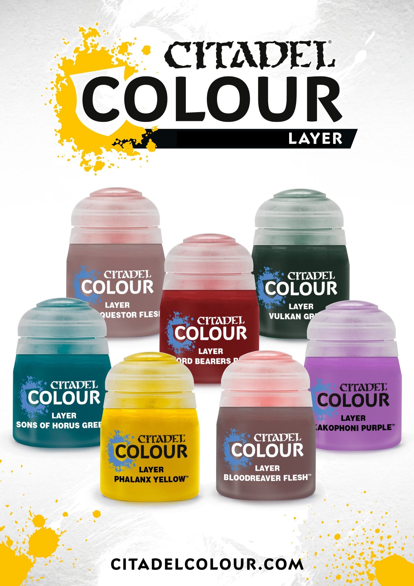 分層塗料系列 - Layer Paints Series