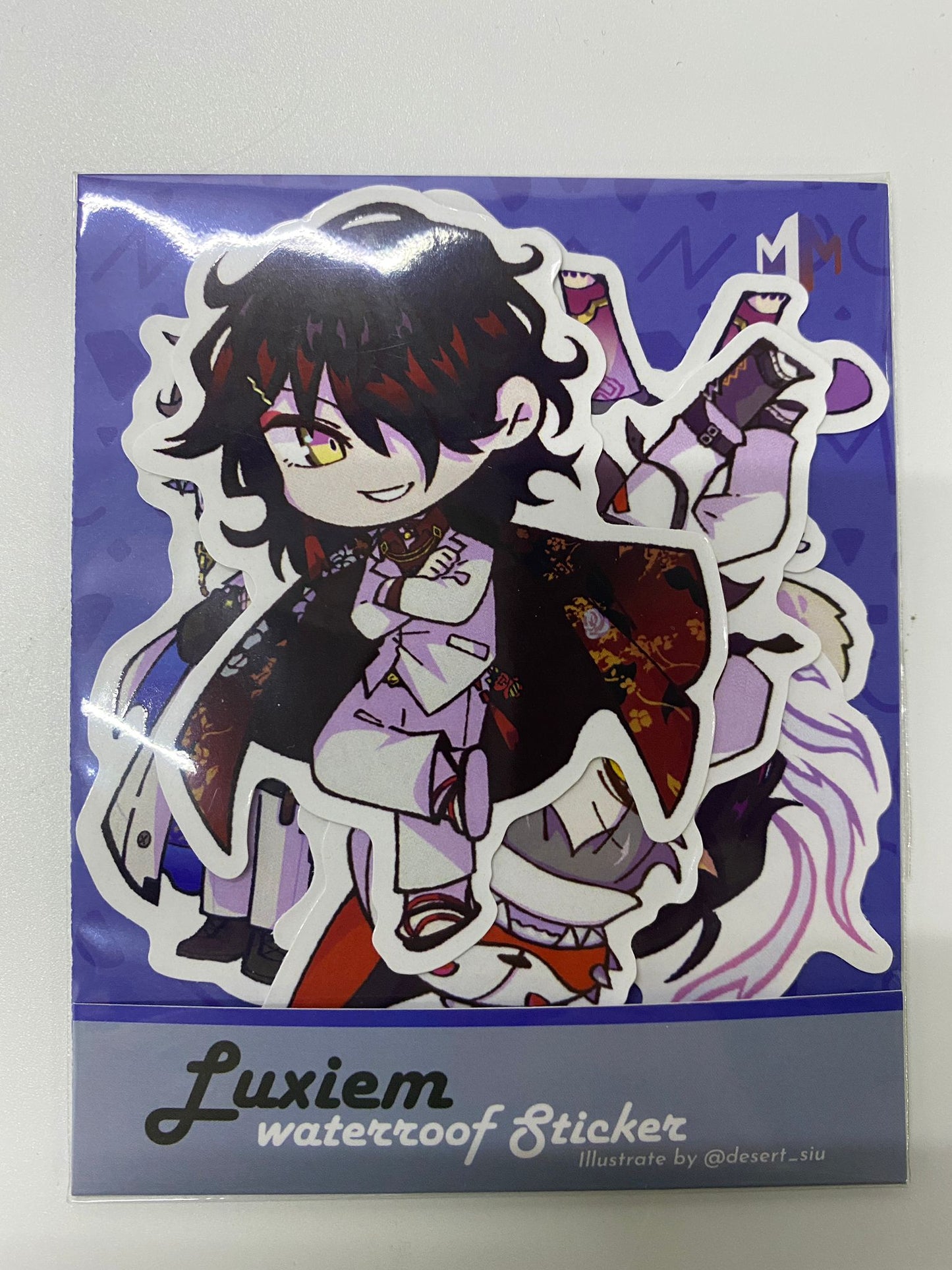 「RG現貨」Nijisanji Luxiem 貼紙