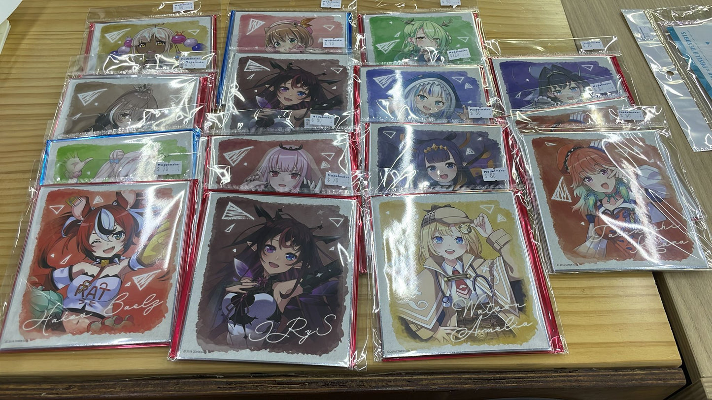 「現貨」Hololive SuperExpo 2022 色紙 EN&ID