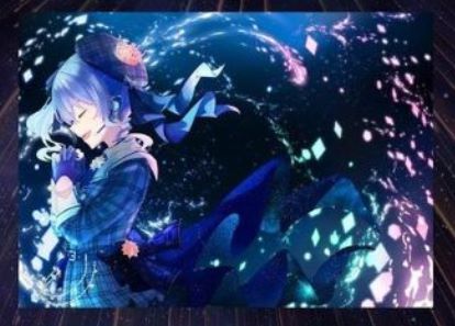 「現貨」 星街すいせい Hoshimachi Suisei 祝 2nd LIVE 開催記念ネットプリント L判相紙