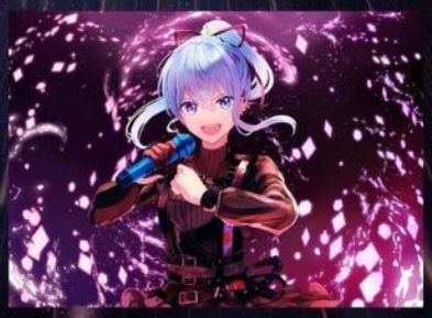 「現貨」 星街すいせい Hoshimachi Suisei 祝 2nd LIVE 開催記念ネットプリント L判相紙