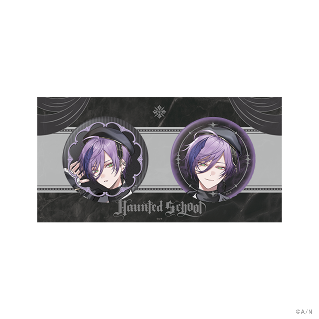 [Pre-order] Nijisanji 【Haunted School】缶バッジ (徽章)セット