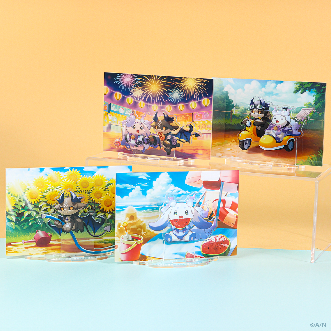 [Pre-order] Nijisanji 【でびるんとなつやすみ】Acrylic Standee