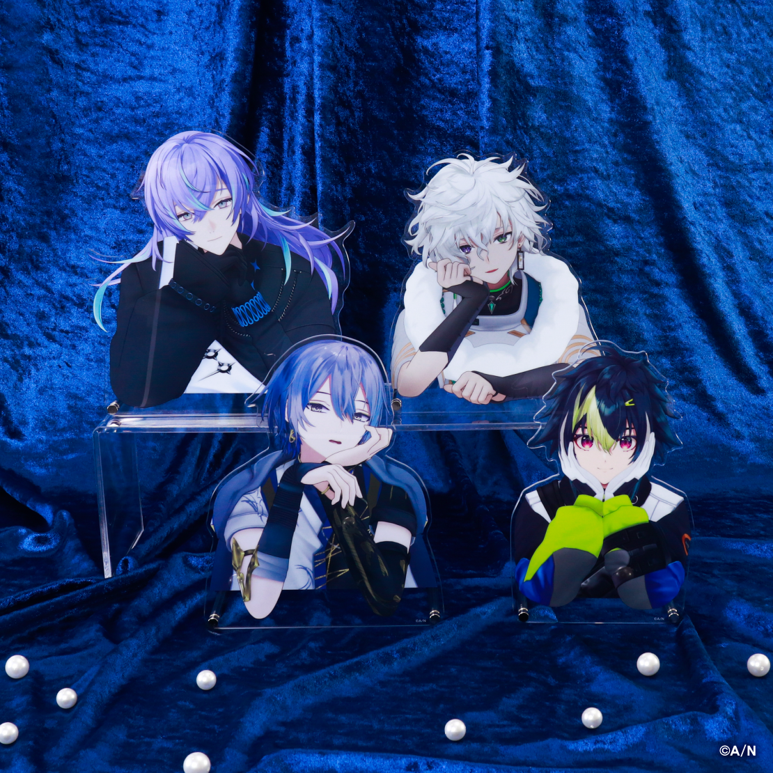 [預訂] Nijisanji 【Dytica 3rd】ダイカットビジュアルパネル(半身模切壓克力板)