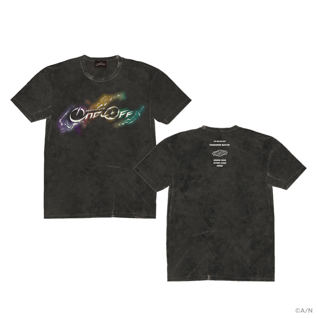 [Pre-order] Nijisanji 【3SKM 1st LIVE “One-Off”】ビッグシルエットTシャツ (T-shirt)
