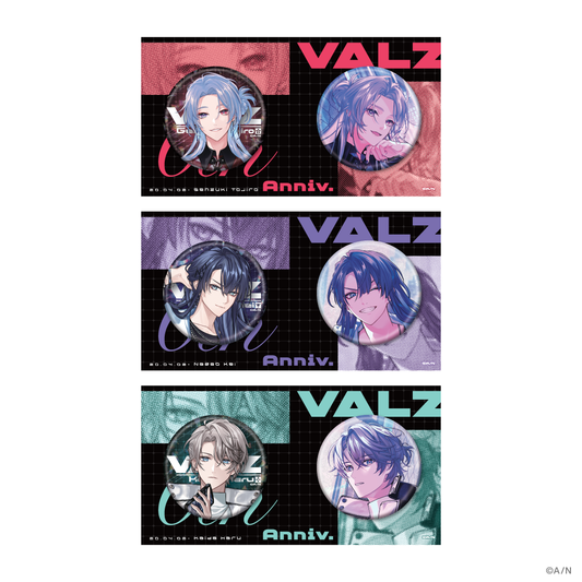 [預訂] Nijisanji 【VΔLZ 6th】缶バッジ セット(襟章set)