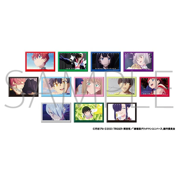 「預訂」[SSSS.GRIDMAN] 方形徽章 box (12pcs in 1 BOX)