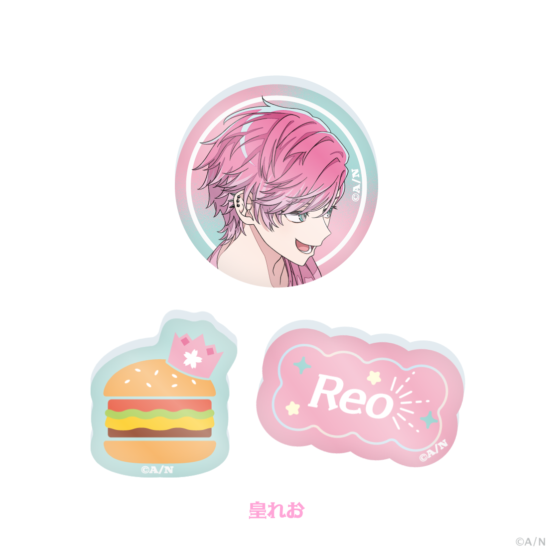 [Pre-order] Nijisanji 【ぽっぴん！すぷれあ】Stickers