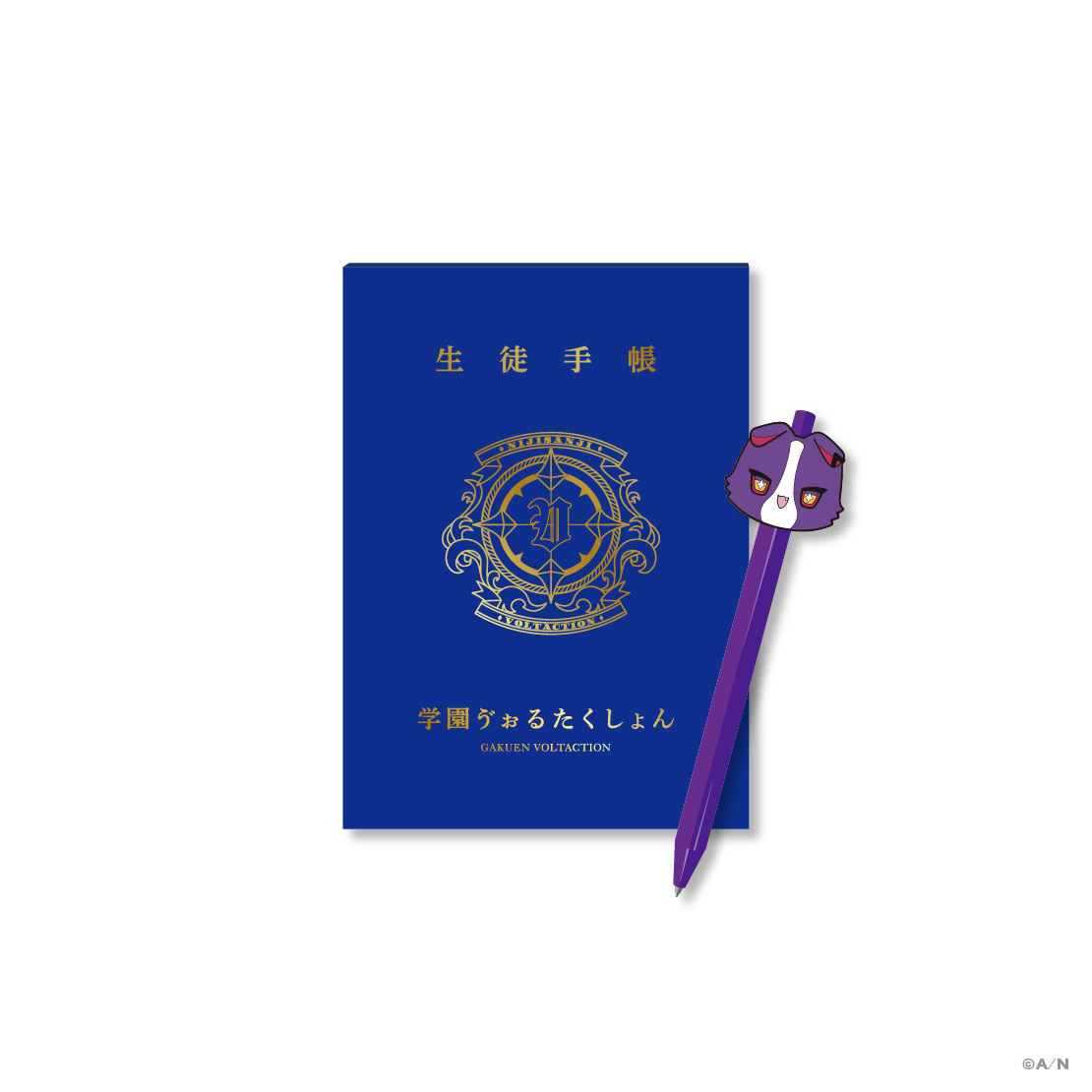 [Pre-order] Nijisanji [School Voltation] Student Notebook & Ballpoint Pen Set
