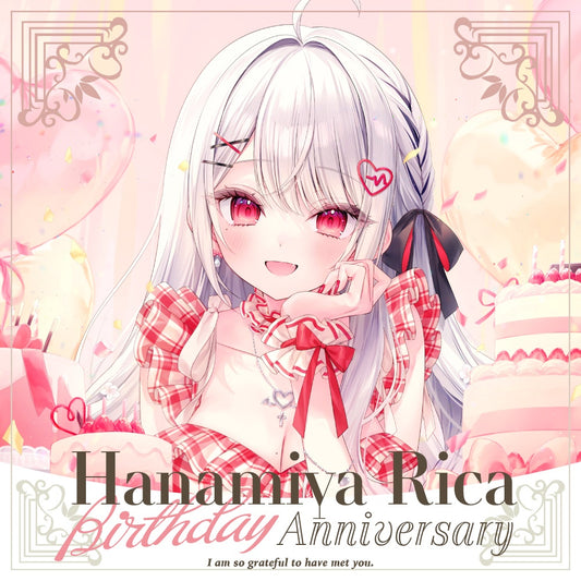 [Pre order] Vtuber 花宮莉歌(Hanamiya Rica) Birthday Goodies 2026
