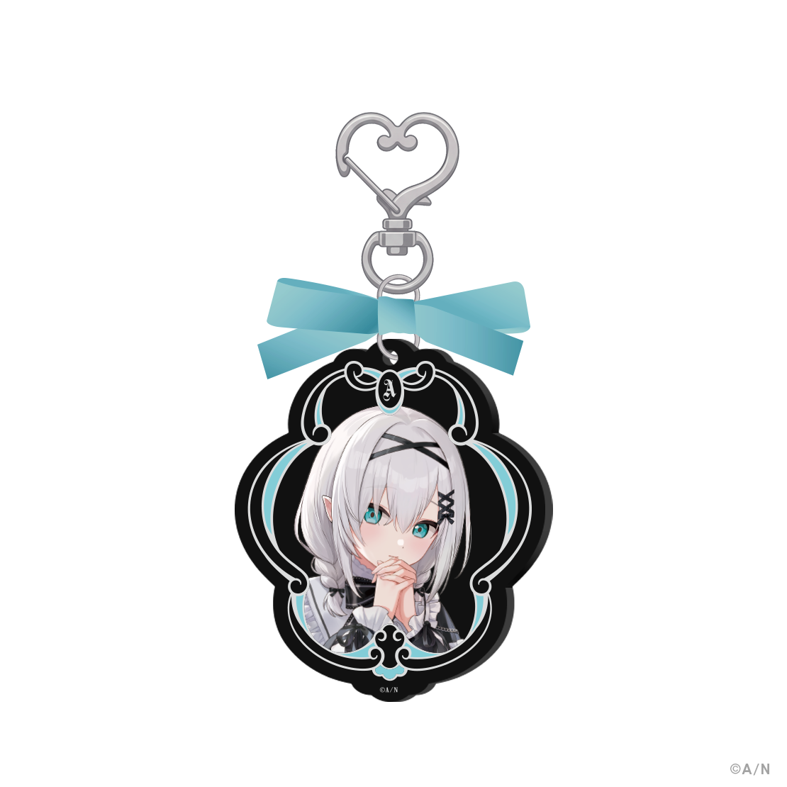 [Pre-order] Nijisanji 【Haunted School】リボンアクリルキーホルダー (鑰匙圈)