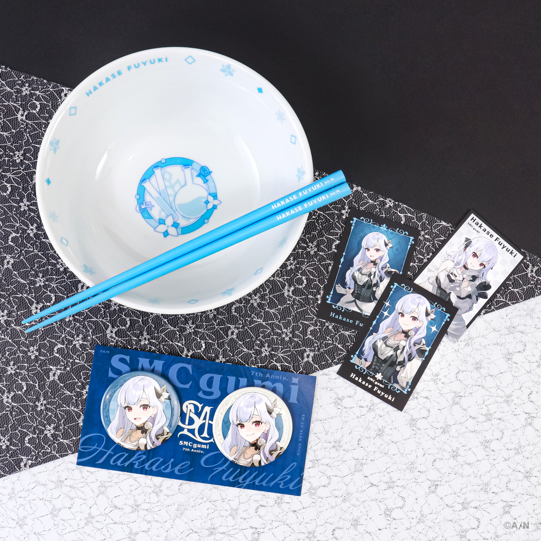 [Pre-order] Nijisanji 【SMC組 7th】Ramen Bowl and Chopsticks