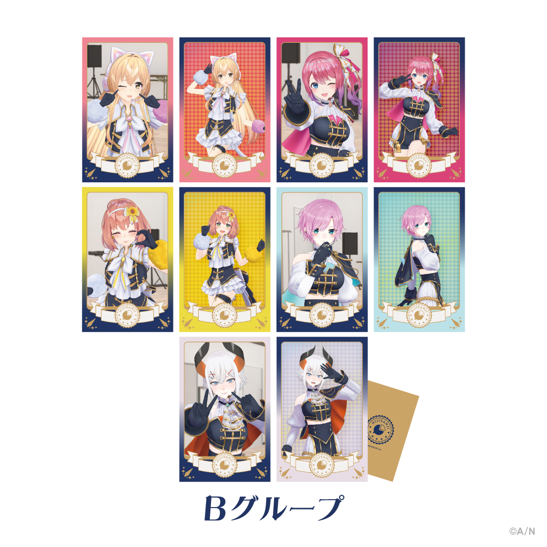 [Pre-order] Nijisanji 【共通衣装3Dグッズ vol.4】Random card (Group B)