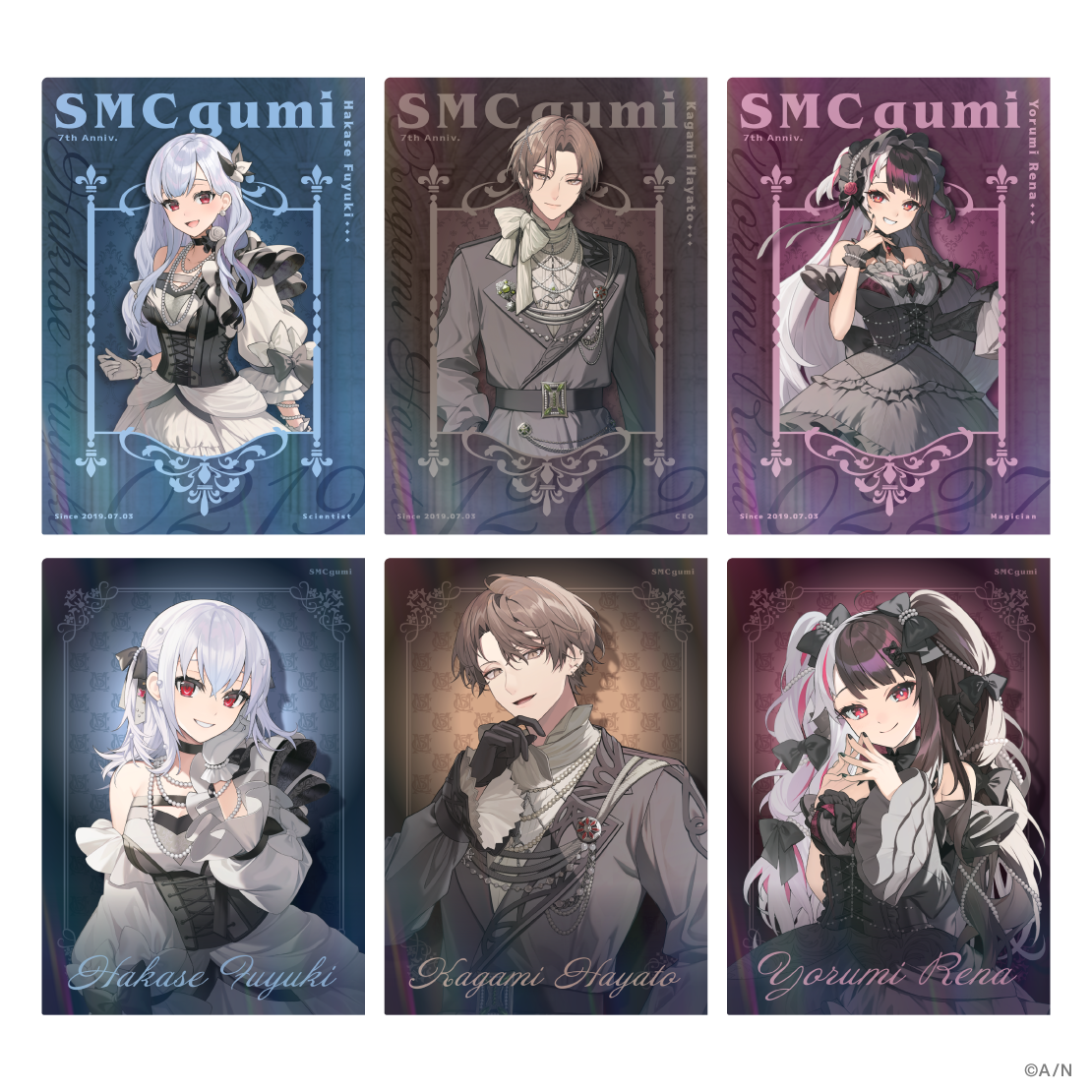 [Pre-order] Nijisanji 【SMC組 7th】Aurora Transparent Folder