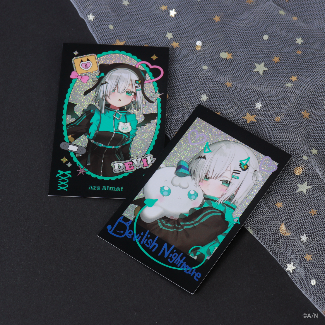 [Pre-order] Nijisanji 【Devilish Nightmare】ランダムチェキ風カード(Random Cards)