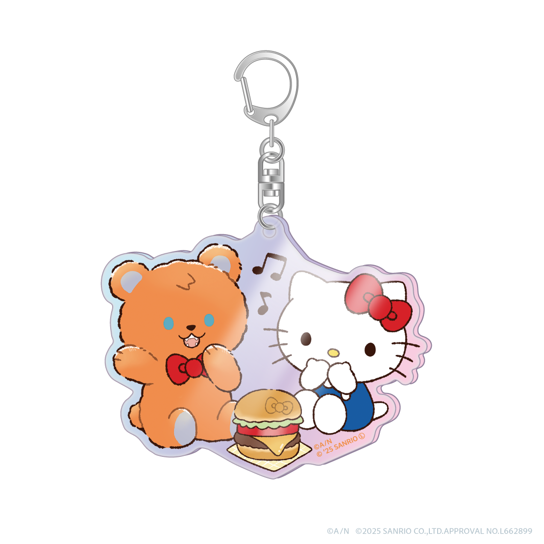 [Pre-order] Nijisanji 【3SKM×サンリオキャラクターズ】Aurora Acrylic Keychain