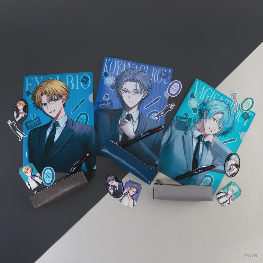 [Pre-order] Nijisanji 【Suit Up,New Life.】Pen & Pen Case