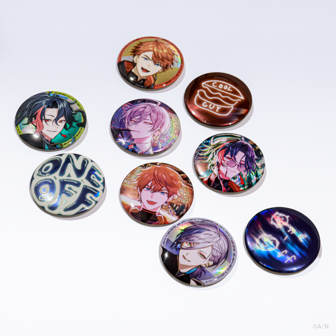 [Pre-order] Nijisanji 【3SKM 1st LIVE “One-Off”】ランダム缶バッジ (Random Badge)
