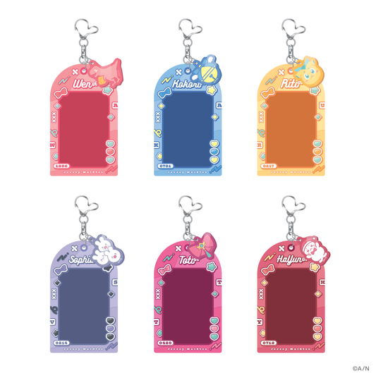 [Pre-order] Nijisanji 【Jersey Maidtes】Card holder with charm