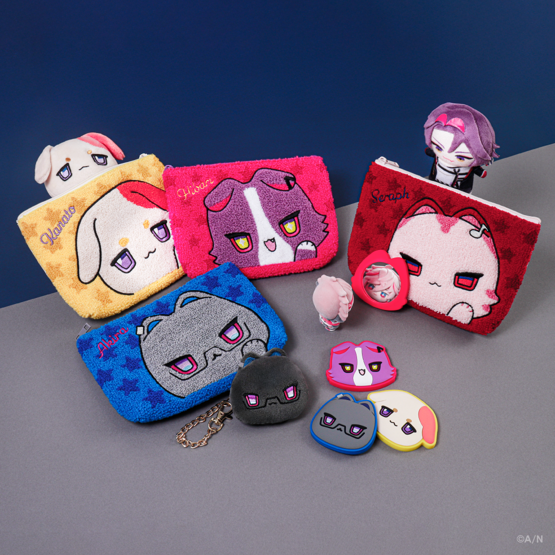 [Pre-order] Nijisanji 【VOLTACTION 4th】Small bag & mirror set