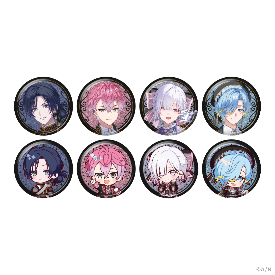 [Pre-order] Nijisanji 【すぷれあ 1st】ランダムグリッター缶バッジ (徽章)