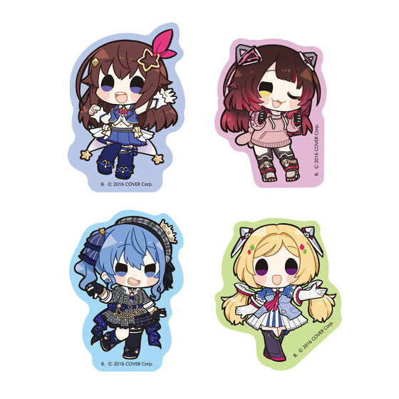 「現貨」hololive [CITY’24 ダイカットステッカーセット Vol.1] CITY’24 Vol.1 貼紙- Box/抽 (1包4張隨機貼紙)