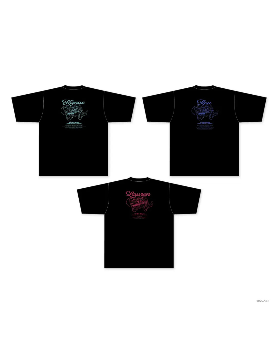  [pre-order]  Nijisanji [If We Were ~Kanae, Lauren & Rou ver.~]  Goods