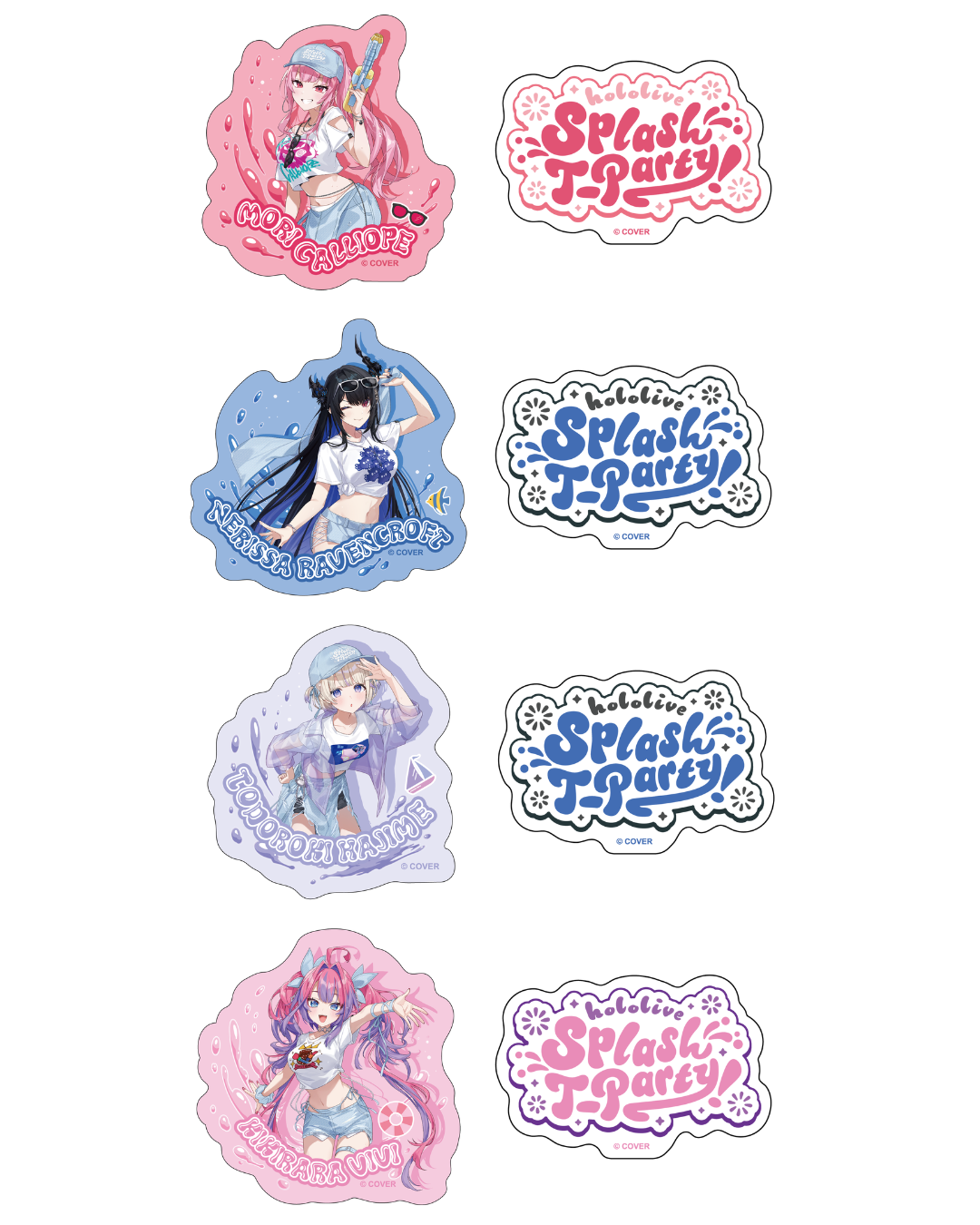 [Pre-order]hololive Splash T-Party! [after event sale]
